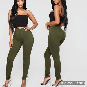 Fashion Nova High Waist Stretch Jeans L-11,12